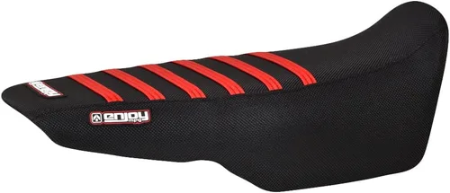 Miniatura 19 de Enjoy Mfg Funda de asiento compatible con Honda The 2022 Grom 125 MSX125#331 (lados negros/parte superior negra/varillas moradas)