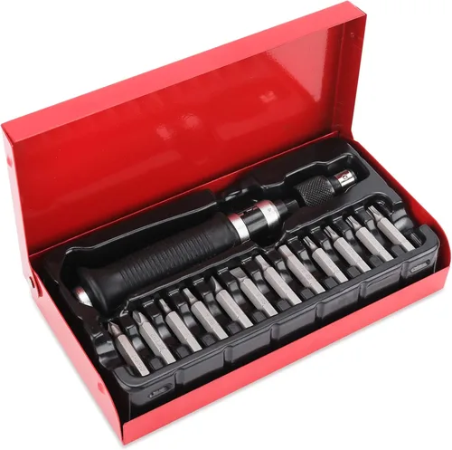 Miniatura 8 de Juego de destornillador de impacto reversible manual de 1/2", extractor de 12 piezas, destornillador de impacto de acero S2 mucho más duradero