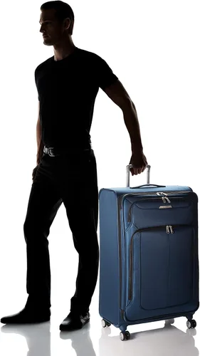 Miniatura 7 de Samsonite Solyte DLX Softside - Equipaje extensible con ruedas giratorias, azul (Mediterranean Blue)), 123569-0559