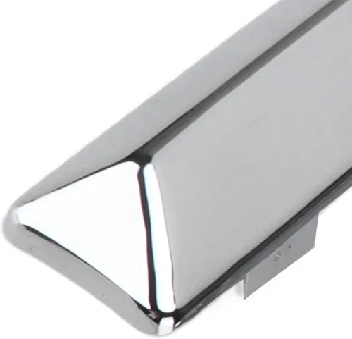 Miniatura 8 de Fydun Reemplazo superior de las piezas exteriores del coche del ajuste 735455041 735455042 del cromo del parachoques delantero del coche para 500