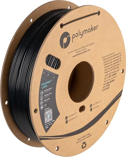 Miniatura 43 de Polymaker Fiberon PA612-ESD - Filamento para impresora 3D de 1.75 mm/17.6 oz, de nailon de fibra de carbono ESD-safe, resistente al calor a 302 °F