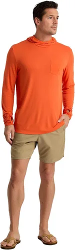 Miniatura 45 de Free Fly Sudadera ligera con capucha para hombre, con protección solar UPF 20+ para hombre, transpirable, manga larga, para pesca