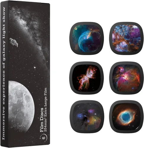 Miniatura 16 de Disco Proyector Galaxy – Diapositiva Proyector Ultra HD, Compatible con Proyectores Galaxy Ainael y Modelos SKE-TKQ01 & BL-DQY02 – Set de 6 Discos