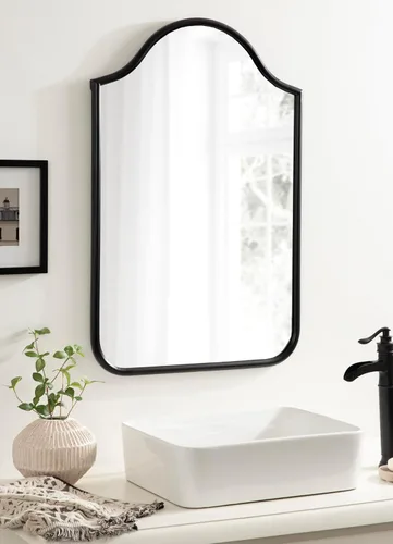 Miniatura 3 de Fellows Framed Arch Wall Mirror Negro