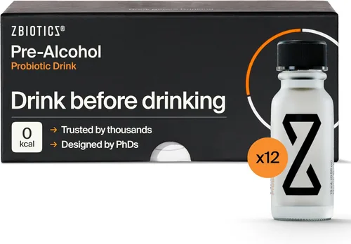 ZBiotics — Siéntete mejor después de beber, despierta renovado, respaldado por la ciencia, probiótico patentado para mañanas más fáciles, apto para