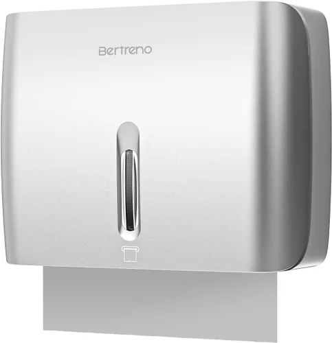 Miniatura 12 de Dispensador de toallas de papel comercial soporte de pared Portador de toallas de papel de gran capacidad Dispensador de toallas de mano plegadas C