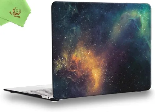Miniatura 93 de Carcasa para MacBook Air de 13 pulgadas, UESWILL, carcasa rígida mate de tacto suave para MacBook Air de 13 pulgadas (Modelo A1466 / A1369) de Negro