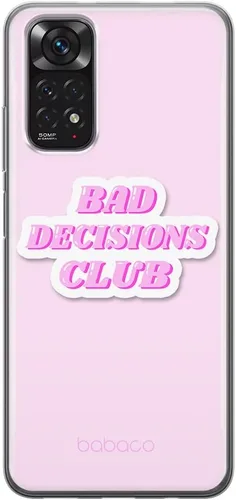 Miniatura 15 de BABACO ERT Group - Carcasa para Xiaomi REDMI Note 11S 4G / REDMI Note 11 4G, original y oficial, patrón 90's Girl 016, parcialmente transparente