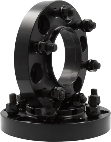Miniatura 40 de Wheel Accessories Parts 4 adaptadores de espaciadores de rueda centrados en buje de 6 x 5.5, 0.236 x 5.500 in, 1.25 pulgadas de grosor, 3.063 in