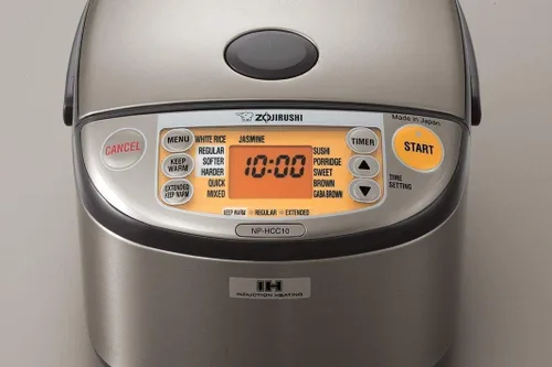 Miniatura 3 de Arrocera y calentador Zojirushi np-hcc10XH sistema de inducción de calor, gris oscuro inoxidable (Stainless Dark Gray)