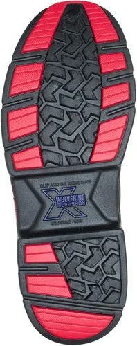 Miniatura 4 de Wolverine Overman Nano Toe - Botas de trabajo impermeables para hombre de 10 pulgadas