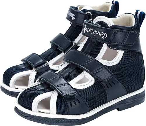 princepard Sandalias ortopédicas para niños y niños, zapatos correctivos de verano para niños y niñas, pies planos o caminar de puntillas, soporte