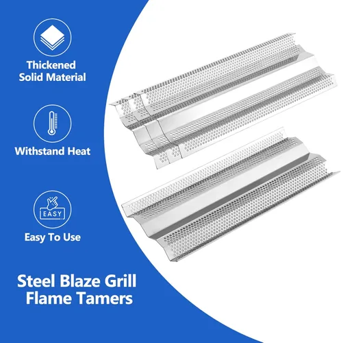 Miniatura 7 de Piezas de repuesto para parrilla de gas Blaze, placas de calor tradicionales de 3/4/5 quemadores BLZ-4-Cart BLZ-5-Cart Blaze 25 32 40 pulgadas LP NG
