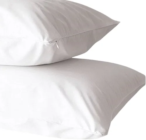 Miniatura 6 de Dependable Industries - Juego de 2 fundas de almohada de vinilo con cremallera de lujo, protectores impermeables de 20 x 29 pulgadas, ideales