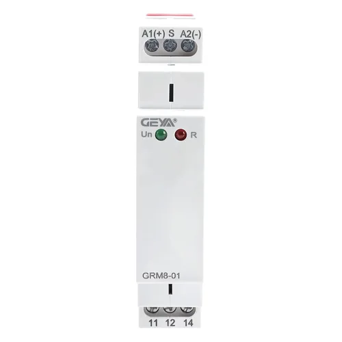Miniatura 10 de GEYA Relé de bloqueo electrónico relé de impulso relé de memoria 2SPDT 16A voltaje de amplio rango AC/DC12V-240V Montaje en riel DIN