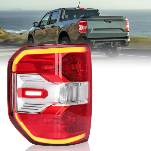 Miniatura 13 de Montaje de luz trasera LED Compatible con Ford F150 Raptor Lariat Limited Platinum King Ranch 2015 2016 2017 Lado del pasajero derecho Luz trasera