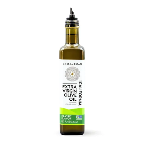 Miniatura 10 de Aceite de oliva extra virgen suave 100% California Cobram Estate, prensado en frío por primera vez, sin OGM, apto para dieta Keto, alto