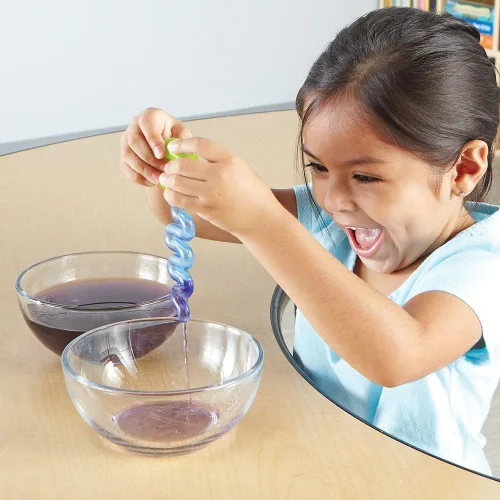 Miniatura 2 de Learning Resources Juego de motricidad fina de arena y agua, juguetes para ansiedad, juego de cubo de agua, herramientas de juegos esenciales