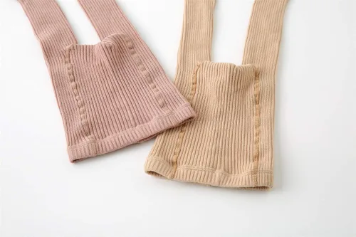 Miniatura 18 de CECORC Mallas de punto trenzado para niñas pequeñas, medias gruesas de algodón para bebés de 1 a 10 años