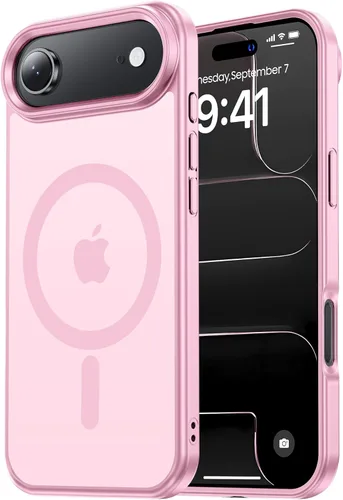 Miniatura 75 de Tigowos Magnetic Guardian - Funda diseñada para iPhone 11 Pro [probada en caídas de grado de 10 pies y compatible con MagSafe] Funda delgada Negro