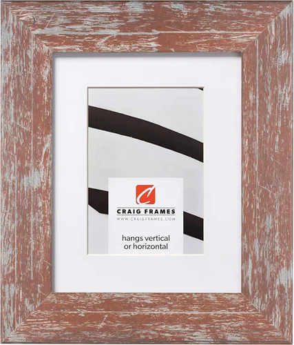 Miniatura 13 de Craig Frames American Barn - Marco de fotos de madera de granero sintética de 5 x 7 pulgadas con paspartú para mostrar una foto de 4 x 6 pulgadas