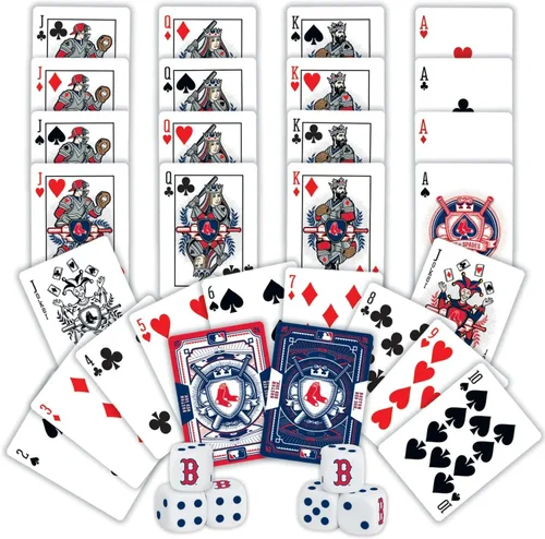 Miniatura 2 de Baby Fanatic s Brs3230: Juego de 2 cartas y dados de Boston Red Sox