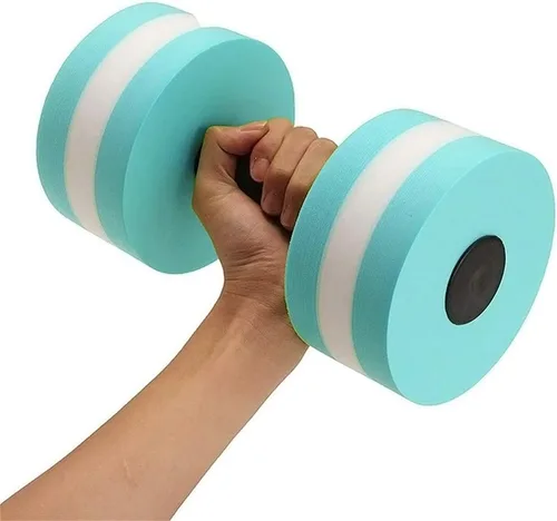 Miniatura 5 de Water Dumbbells - Set of 2 Aquatic Exercise Dumbell, Aqua Dumbbells for Water Aerobics, EVA Foam Dumbbells Pool Resistance Water Fitness Equipment