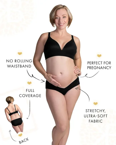 Miniatura 2 de Kindred Bravely Under the Bump - Ropa interior de maternidad bragas de embarazo - Bikini paquete de 5