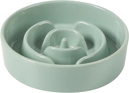 Miniatura 18 de Havniva Tazón de cerámica de 0.9 tazas para perros de alimentación lenta para perros pequeños, alimentador lento para mascotas de 6.1 pulgadas, 1 x