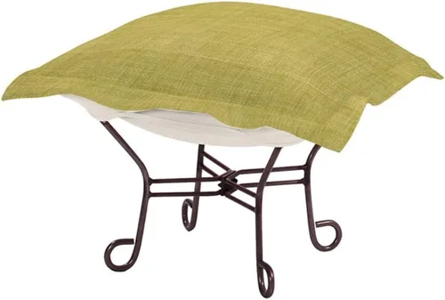 Miniatura 33 de Howard Elliott Collection Avanti Pecan - Silla de asiento oscilante con funda, silla multiusos de mariposa con marco de titanio, muebles de patio