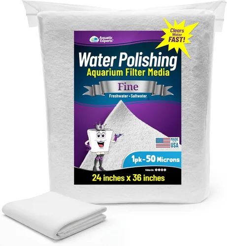 Almohadilla de filtro de pulido, almohadilla de pulido superior para acuario, corte para adaptarse a soportes de 24 pulgadas x 36 pulgadas, para