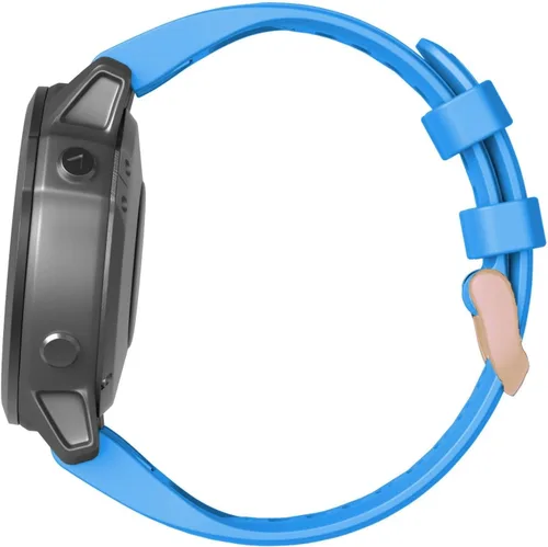 Miniatura 6 de Correa de reloj de liberación rápida pulsera de silicona para Garmin Fenix 5S 5X 5Plus 6S 6X 6 Pro oro rosa hebilla pulsera deportiva