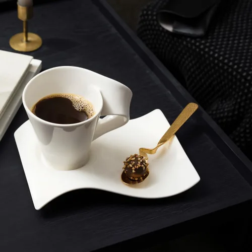 Miniatura 4 de Villeroy & Boch NewWave Caffé - Cuchara de té para después de la cena, color dorado