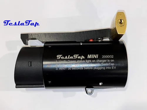 Miniatura 4 de Adaptador Mini Tesla a J-1772 - 80 amperios - Fabricado en Estados Unidos (TTMINI80)