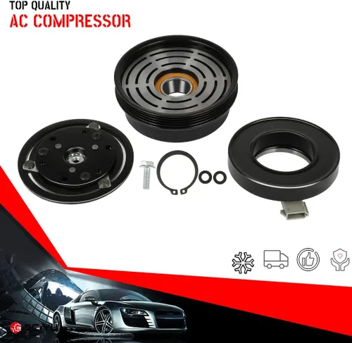 Miniatura 4 de CCIYU Embrague del compresor de CA para el coche 1993-1998 para el embrague del compresor del aire acondicionado de Mercury Villager 3.0L