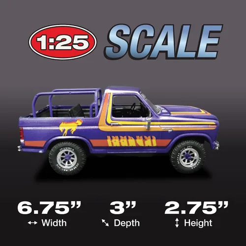 Miniatura 5 de MPC 1980 Ford Bronco 1:25 Kit de modelo a escala 1:25