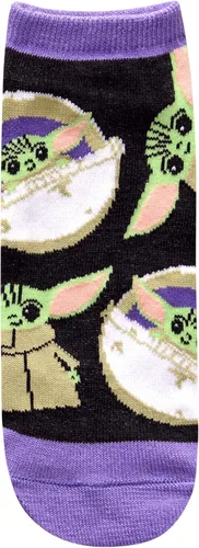 Miniatura 6 de STAR WARS Baby Yoda Come to the Cute Side JuniorsWomens 5 Pack Ankle Socks