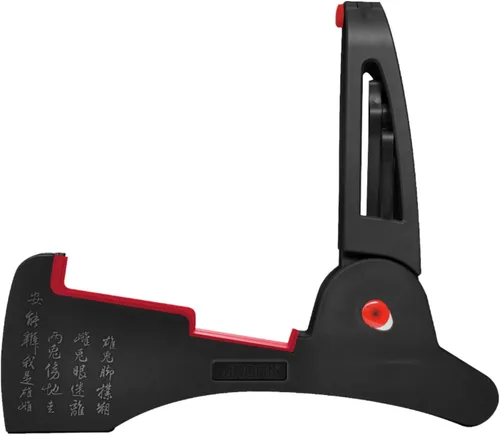 Miniatura 6 de Soporte universal plegable para guitarra con marco en A, antideslizante, soporte fuerte para guitarra acústica eléctrica, bajo, ukelele, viaje