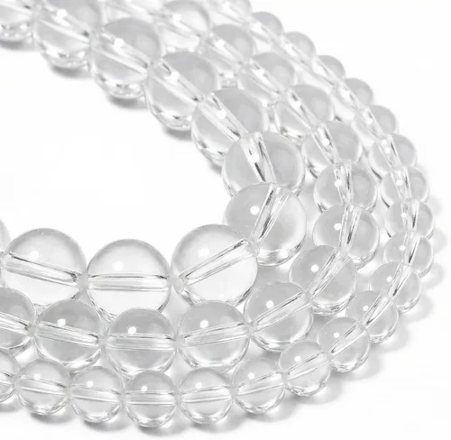 Miniatura 49 de 60 cuentas de turquesa de concha blanca, cuentas redondas sueltas de piedra natural de 0.236 pulgadas para hacer joyas, aretes, collares, Turquesa