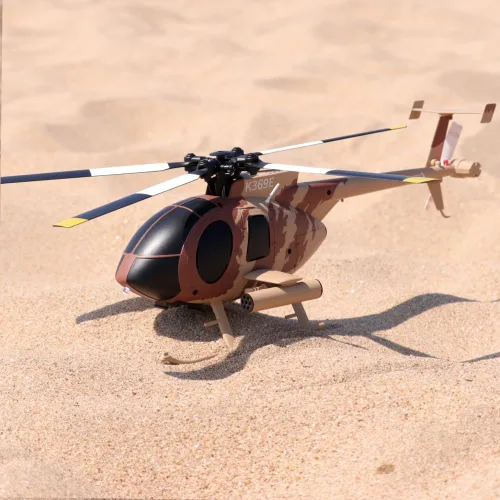 Miniatura 6 de Helidirect RC ERA C184-S MD500 Helicóptero RC de tamaño 100 4CH, giroscopio RTF de 6 ejes con sensor óptico y transmisor mejorado, helicóptero