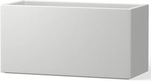Miniatura 20 de Kante Macetero rectangular de hormigón de 23.2 pulgadas de largo, macetas grandes para interiores y exteriores con orificio de drenaje y tapón