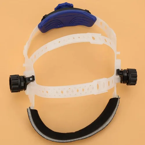 Miniatura 6 de Conjunto de casco de repuesto para la cabeza, casco de soldadura, diadema ajustable de ABS, diadema integrada para oscurecimiento solar automático