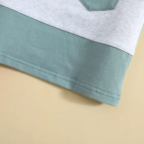 Miniatura 48 de Conjunto de ropa casual de manga corta con botones y pantalones cortos de lino para bebés y niños pequeños