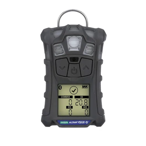 MSA 10178557 ALTAIR 4XR Detector multigas - (O2, H2S, CO), Color: Carbón, Monitor de gas portátil, Durable, Portátil, Aprobación UL/CSA, Incluye