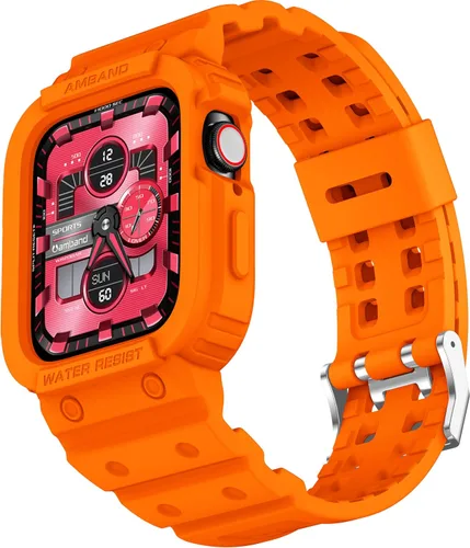 Miniatura 11 de amBand E1 Sport Case Band for Apple Watch Ultra 3/2/1 & SE 3/2/1 & Series 11 10 9 8 7 6 5 4 3 49mm 46mm 45mm 44mm 42mm 41mm 40mm 38mm, Shockproof &