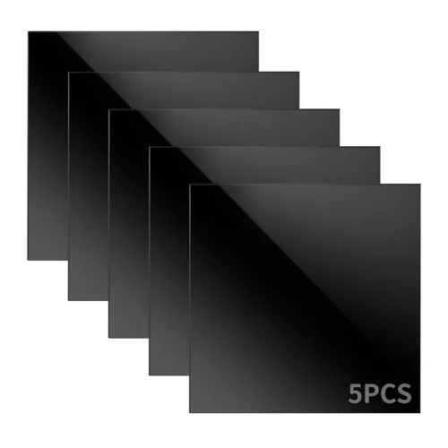 Miniatura 15 de Paquete de 4 hojas acrílicas espejadas plateadas de 8 x 12 pulgadas, hojas acrílicas de espejo de 1/8 pulgadas de grosor para manualidades de corte