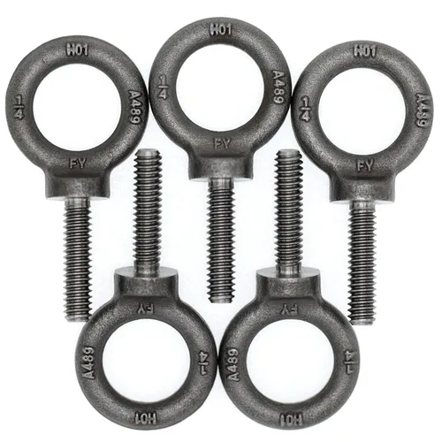 Miniatura 8 de 3 pernos de ojo de hombro de elevación de 7/16"-14 x 1-3/8" Autocolorido