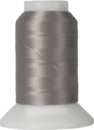 Miniatura 37 de Hilo elástico lanudo de Threadart para serger - Bobinas de 1000 m - Hilo de nailon para traje de baño, lencería, tejidos - Negro - Color 9228