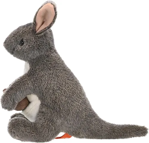 Miniatura 7 de Wild Republic Canguro con peluche Joey, animal de peluche, regalos para niños, peluches, de 8 pulgadas, 8 pulgadas, modelo: 10867