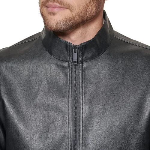 Miniatura 7 de Dockers Chaqueta Racer de cuero sintético The Dylan para hombre